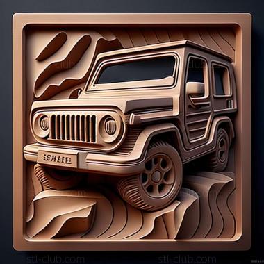 3D мадэль Suzuki Jimny (STL)